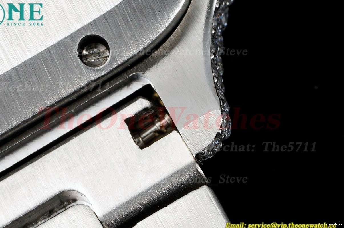 RG 40mm SS Red Santos MY9015 Mens SS Dial XL 100 AMG 0129